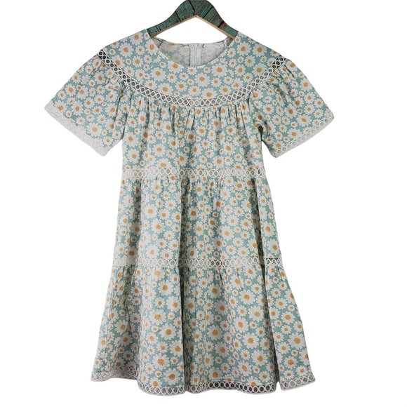 Girl and the Sun Daisy Chain Mini Dress Sz XS - Picture 2 of 9